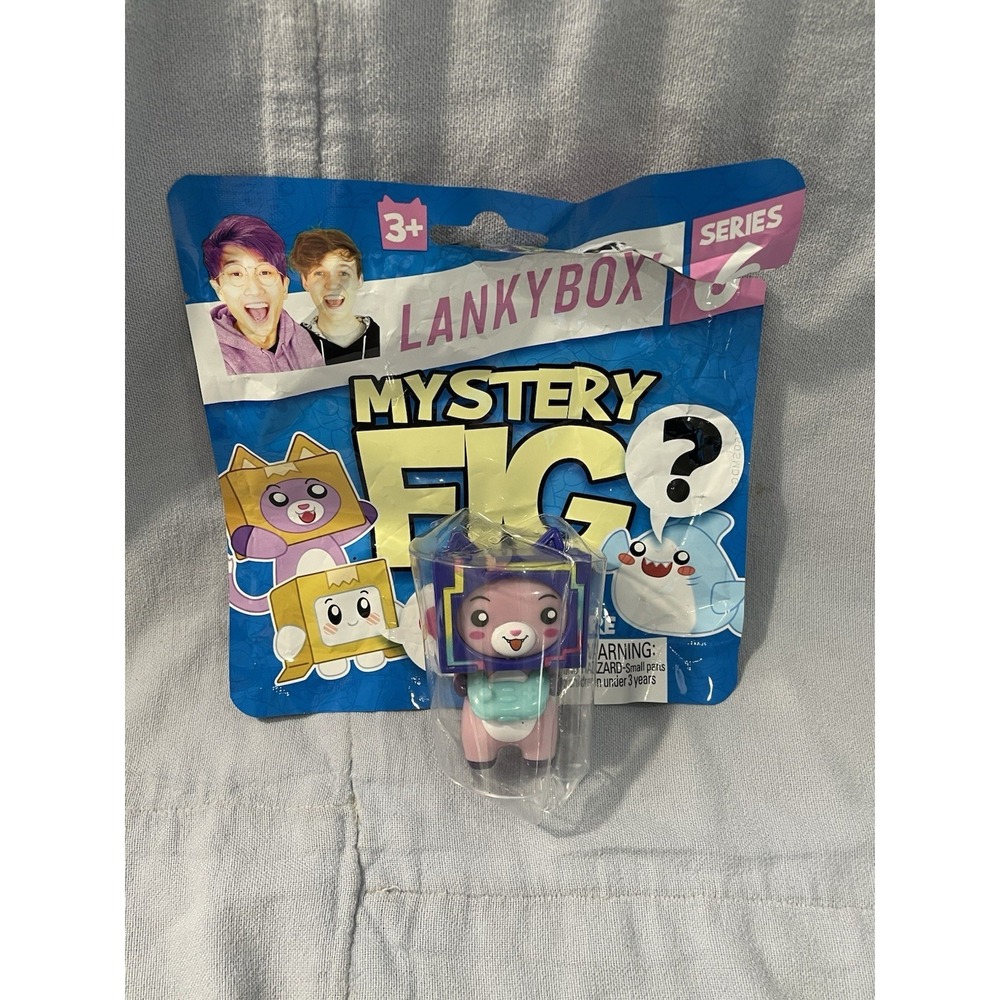 NEW Lankybox Series 6 Mini Figures Blind Bag - Glow-in-the-Dark Gamer Foxy‎